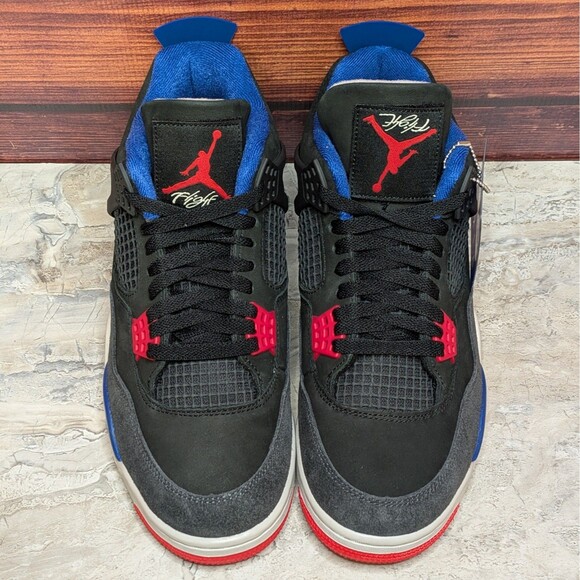 Nike Air Jordan 4 Retro Rare Air Men\'s 10 Black Red Blue FV5029-003 B-grade main image 6